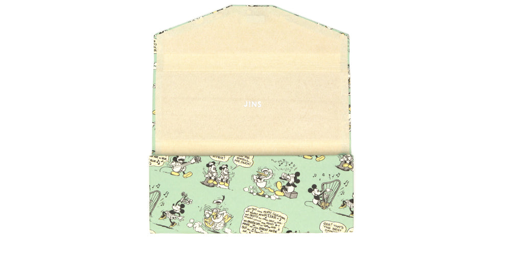 JINS x Disney Collection Foldable Case (Green)