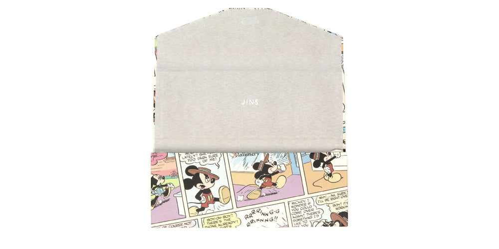 JINS x Disney Collection Foldable Case (Beige)