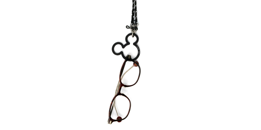 JINS x Disney Collection Glasses Cord (Black)