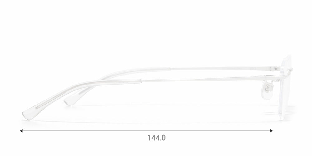 JINS STANDARD Rimless 149 58