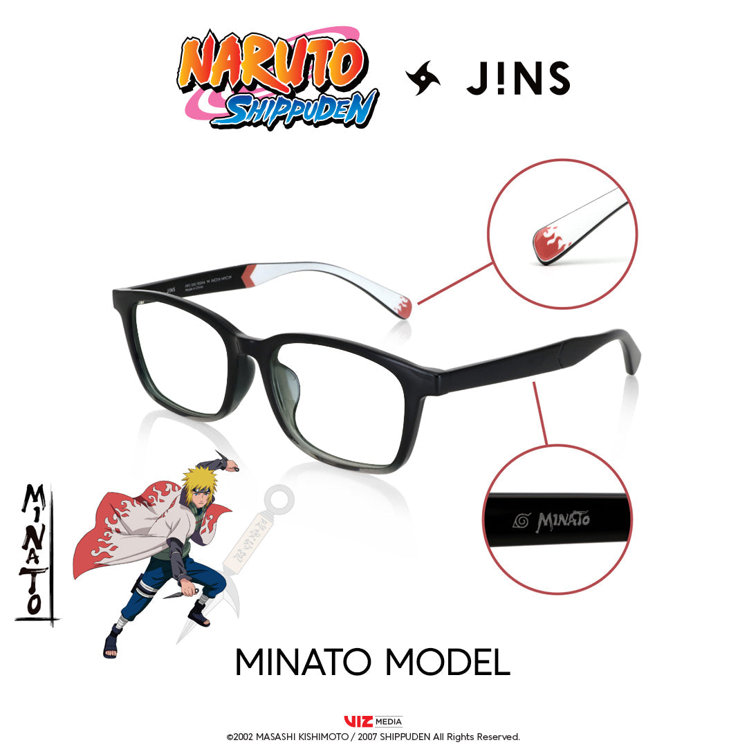 JINS x NARUTO MINATO Model Black